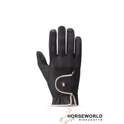 Roeckl Lona Handske - Sort/guld