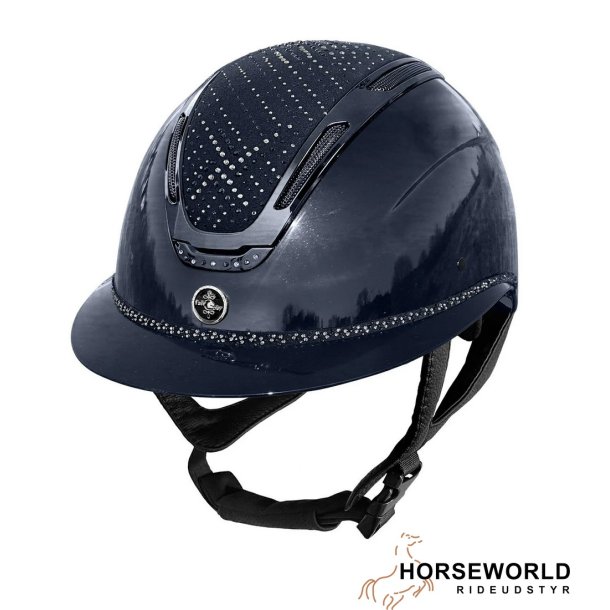 Fairplay Ridehjelm Equileus Stellify Shiny - Navy