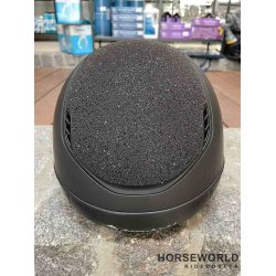 Samshield 2.0 Miss Shield Ridehjelm Shadowmatt Crystal Fabric - Sort/Sort/Matt Black