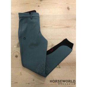 Super Grip Techn Ridebukser Kn Grip - Petrol