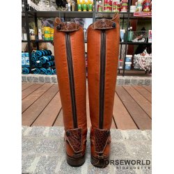 DeNiro Ridestvler m. Malibu Sidestrop &amp; Lynls bagp - Red Brown Caprice 