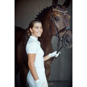 Equipage Fleur Stvnebluse - Hvid