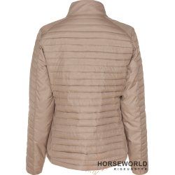 Equipage Fina Vatteret Jakke - Walnut