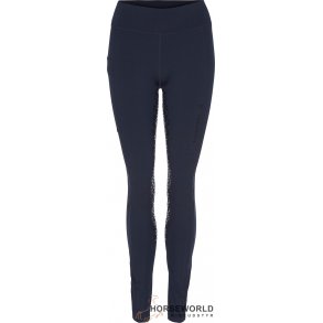 Equipage Finley Tights Full Grip - Navy Blazer