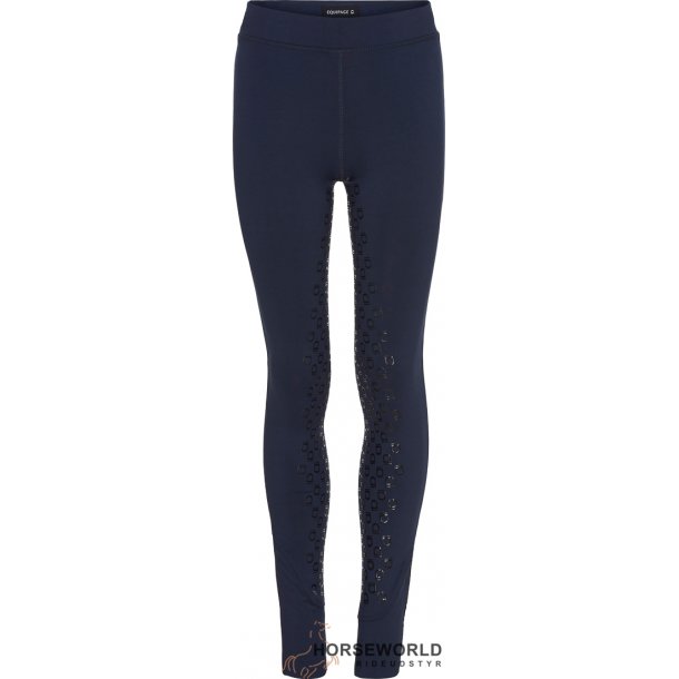 Equipage Dai Brne Tights Full Grip - Navy