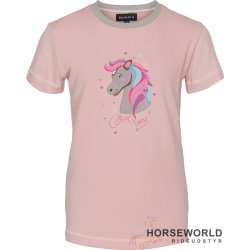 Equipage Finja Brne T-Shirt - Misty Rose