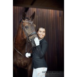 Equipage Faye Ridehandsker - Hvid