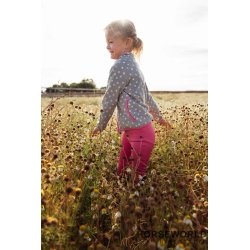 Equipage Dai Junior Full Grip Tights - Pink Carnation