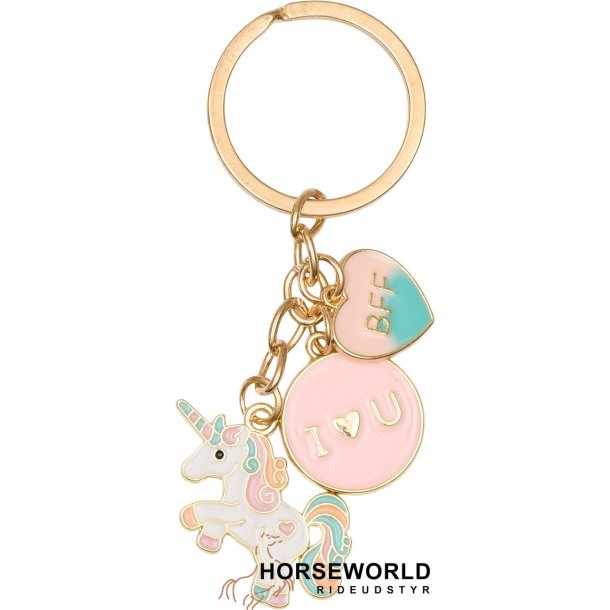 Equipage Unicorn BFF Nglering - Guld 
