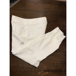 Vestrum Adria Full Grip Ridebukser - Hvid