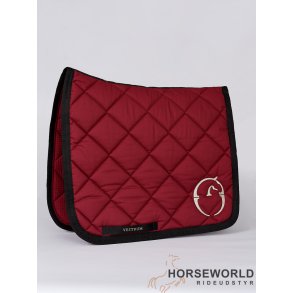 Vestrum Chicago Dressur Underlag - Bordeaux/Sort