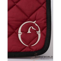 Vestrum Chicago Dressur Underlag - Bordeaux/Sort