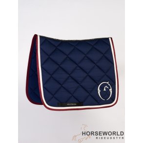 Vestrum Chicago Dressur Underlag - Navy/Creme/Bordeaux