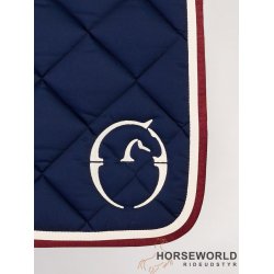 Vestrum Chicago Dressur Underlag - Navy/Creme/Bordeaux