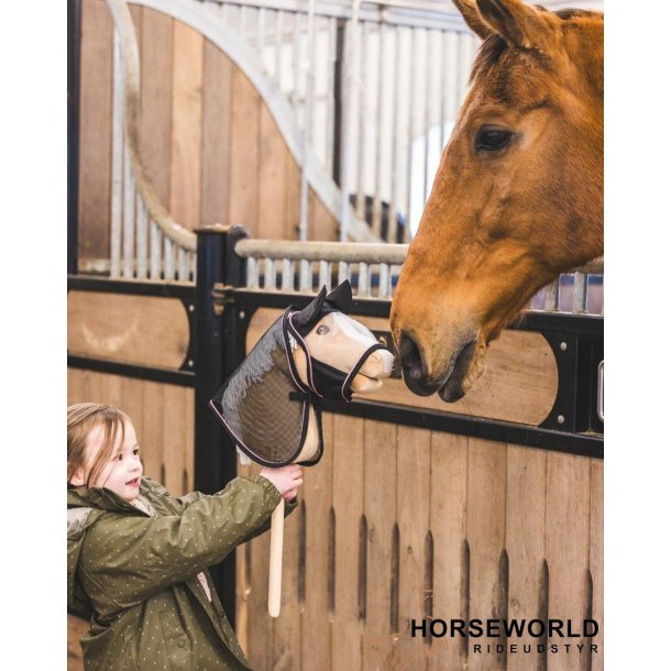 My Hobby Horse Insekt Maske - Sort/Pink 