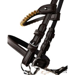 My Hobby Horse Trense Med Sten - Brun/Guld