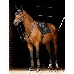 LeMieux Crystal Suede Spring Underlag - Sort