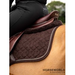 LeMieux Crystal Suede Spring Underlag - Brun