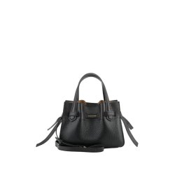 Pourchet Paris Blossom Cowhide Medium L�der Taske - Sort
