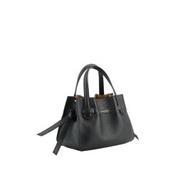 Pourchet Paris Blossom Cowhide Medium L�der Taske - Sort