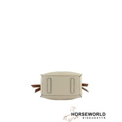 Pourchet Paris Blossom Cowhide Medium L�der Taske - Beige