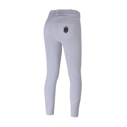 KLkamber Ridebukser Full Grip - Hvid
