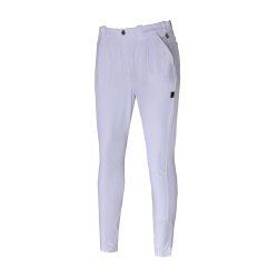 KLkarlos Ridebukser Kn Grip - Hvid