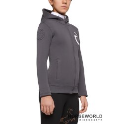 CT Fleece Hoodie W/CT Print Junior - Mrkegr