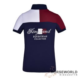 KLjean Pique Junior Polo T-shirt - Navy Blazer