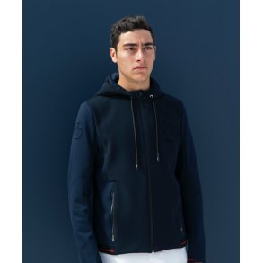 CT Team Hooded Softshell Zip Jakke Herre - Navy