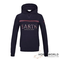 KLjulio Earth Unisex Hoodie - Navy