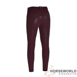 KLkadi Full Grip Ridebukser - Red Fudge