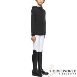 CT Waterproof Hooded Zip Junior Jakke - Sort