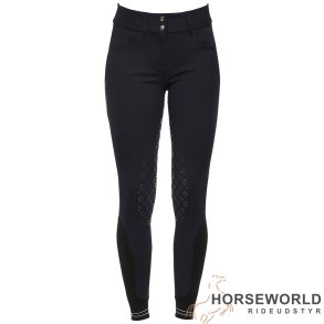 CT Piping Logo Full Grip Ridebukser - Navy