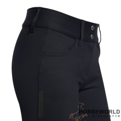 CT Piping Logo Full Grip Ridebukser - Navy