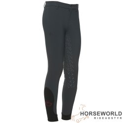 CT Line System Full Grip Junior Ridebukser - Mrkegr