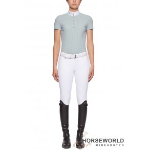 CT Pleated S/S Jersey Stvne Polo - Mint