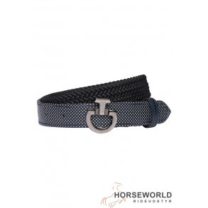 CT Young Rider Elastik Blte M. Perforated Lder - Navy