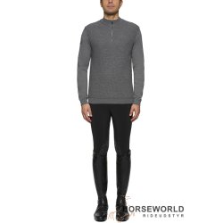 CT Wool Knit Honeycomb Zip Sweater Unisex - Gr