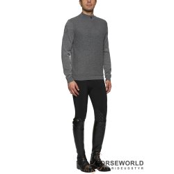 CT Wool Knit Honeycomb Zip Sweater Unisex - Gr