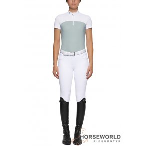 CT Perforated Stripe Jersey S/S Stvnepolo - Mint