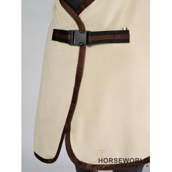 Vestrum Vicenza Fleecetpper - Beige/Mrkebrun