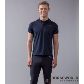 KLonyx Pique Polo Shirt Herre - Navy