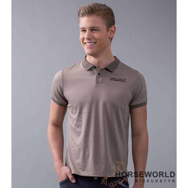 KLonyx Pique Polo Shirt Herre - Beige Cinder