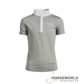 KLpimrose Stvne T-shirt m. Glimmer Junior - Green Chinios