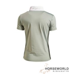 KLpimrose Stvne T-shirt m. Glimmer Junior - Green Chinios