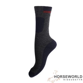 KLstory Wool-Mix Sport Strmper - Dark Grey