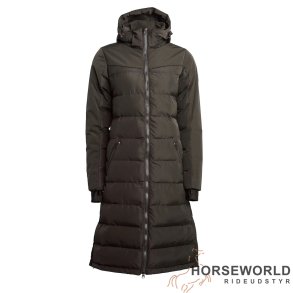 KLsiriol Insulated Ride Frakke - Green Black Ink