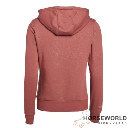 KLselma Hoodie m. Glimmer - Brown Hot Chocolate