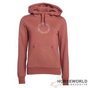 KLselma Hoodie m. Glimmer - Brown Hot Chocolate